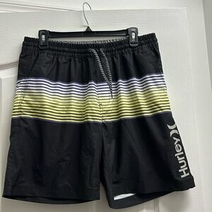 Hurley men’s swim trunks size Large